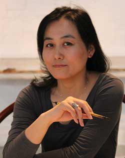 孔燕简介,孔燕作品展示,国画家孔燕