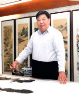 魏明亮简介,魏明亮作品展示,国画家魏明亮